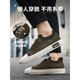 Katile Crocodile Shoes Мужская обувь 2025 Новая однофутовая спортивная повседневная обувь Мужская кожаная обувь подлинная кожаная мягкая подошва мужская ледяная синяя-синий-7374n-добавленный бархатный теплый 40 Стандартные спортивные туфли