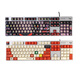 
Logitech K845 wired mechanical keyboard, computer, e-sports office game, animation, Mario customized PBT keycap, K835-pink (84 keys) brand new original tea scroll-[game office use]