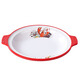 
Mr. Not Romantic Jingdezhen Ceramic Crayfish Special Plate Lobster Plate Commercial Melamine Tableware Hotel Seafood Big Tableware A687-11 Red and White Two Color 14 inches
