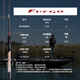 达亿瓦（DAIWA）新款 FUEGO FG 高性能路亚竿碳素钓鱼竿 进口钓具渔具 2.13m 702MFS（中调直柄）