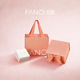 Fanci (Fanci) Wisteria Flower Series Wisteria Flower Pair of Rings, Couple Silver Pair of Rings, A Pair of Birthday Confession Gifts for Girlfriend and Boyfriend, Male Open + Female Closed (Gentle Purple) Female Ring No. 12