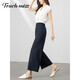 Tachimis Pantalon de large à pattes lâches décontractées pour les femmes 2025 Pantalon à jambe droite drapée de printemps et d'été