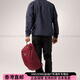 始祖鸟（ARC'TERYX）品牌标识拉链开合书包背包双肩包男女情侣款波尔多红时尚潮流百搭 波尔多红