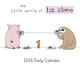 现货  治愈解压漫画绘本 莉兹克里莫 The Little World of Liz Climo 2026 Daily Calendar 你今天真好看 2026年日历 可撕台历