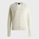 Hugo Boss (Hugo Boss) [BC Direktpost] Frauen der weißen Woll -Strickjacke für Frauen 50531297_118 Chinesisches Valentinstag -Geschenk xs