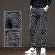 Hosen für Arbeiten für Männer tragen resistente lose elastische Sommerkonstruktionsstandorte mit Tränenfisch Denim Arbeitskleidung Arbeitsschutz Arbeit Hose 433 Grau [hohe Qualität] 4xl [Empfohlen 165-180jin [Jin ist 0,5 kg]]