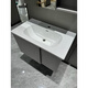 Jomoo Shopping Mall XA2032 Gabinete de baño Moderno Hanging Snowflake Gray Light Luxury Washbasin 695 mm