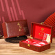 
Boshanfu Iran imported genuine saffron gift box handmade selection of all saffron filaments for mothers and elders tonics health gift Saffron leather box (double ceramic jar)-20g