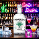 Kepolos convenience store bartending internet celebrity mini pack 50ml small bottle of foreign wine DIY cocktail Yinbian leprosy wine 50mL 1 bottle