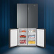 Refrigerador Haier [Nuevo producto en 25 años] 655 litros Cross SUPER CAPACCIÓN REFRIGADOR DE CUATRO EFIFIENCIA ENERGÍA ENERGÍA Cambio de temperatura de tres velocidades Refrigerador 655 litros Conversión de frecuencia refrigerada por aire Cambio de temperatura de tres velocidades Refrigerador de doble puerta