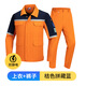 米骆途（Miluotu）夏季长袖工作服套装印LOGO拼色透气套装车间劳保工装 6629 纯墨绿色 上衣 S 160