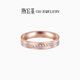 Chao Acer Zhi Jian Cupid 18K gold diamond ring women's rose gold diamond ring color gold hand jewelry birthday gift TK ZX women's size 13