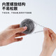 Large steel wire ball stainless steel cleaning ball does not shed wire household wire ball kitchen pot scrubber with handle dishwashing artifact single pack 20g/piece