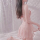 
Sexy pajamas lace suspender and sexy hot maid uniform pure sleepy skirt emotional fun underwear Pink lace skirt confidential shipping average code 80-125 Jin [Jin equals 0.5 kg] confidential shipping