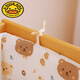 G.DUCKKIDS crib bed surround soft-pack anti-collision strip one-piece pure cotton four-season children's splicing bed guardrail fence two sides three sides cute bear bed circumference [height 28cm] length 50cm