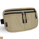 POTRAVEL.DESIGNRFID Anti-theft Brush Sports Waist Bag Travel Portable Certificate Storage Bag Intimate Hanging Bag Shoubao Large Capacity Passport Bag Kaki