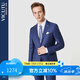 Vicutu Herrenanzug Top Wool Business Light Formale Trage VBS -Anzug VBS20112426 Blau 170/92b