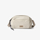 
Lef steamed bun bag 2025 new simple, fashionable, lightweight, large capacity crossbody bag white apricot color