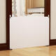 
LDVEP door pet fence on the floor indoor home dog and cat special L-type free combination simple heightened isolation baffle milky white 15272cm (3 pieces)