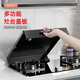 Qinkai kitchen gas stove cover oil-proof integrated stove gas cover cover storage rack induction cooker shelf stove partition gun gray handle model length 30 width 40 height 5 carbon