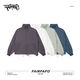 Fairfafo Lin Bou [Chaqueta de collar de pie mínima] Chaqueta corta de deportes informales sueltos para mujeres primavera y otoño delgada WTDL4C141 White M Peso 105-125