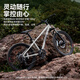 Beijing-made Lingyue mountain bike OCC8-12-13 years old children's bicycle student variable speed 22-inch lime green