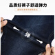 Polo Sport American Ruffle Lauren Charakter Paul Herren Jeans Straight Lose Loose Middle Age's Hosen Herbst und Winter Freizeithosen 9215# Dunkelblau Größe 35 [2 Fuß 8 Taille] Alle Größe