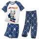 Ultraman 2025 Neuer Ultraman-Jungen Pyjamas Modal MODAL SET SEIL SOME ICE SEIM Dünnstil Kinder-Klimaanzug [Drei-teiliger Set] ST-12347 Nezha AO Bing 165 s Größe Empfohlener Höhe 140-152 cm. Gewicht 6