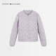 Tommy Hilfiger [water-resistant] 25 new autumn and winter women's retro diamond 90 goose down jacket jacket