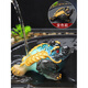 Light as I wish tea pet can raise high-end color-changing luminous tea pet chameleon turtle ornaments boutique can raise tea table tea supplies tea tray Golden toad turns into gold-gold diamond large size