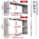 
XMSJ kitchen stainless steel wall shelves microwave oven shelves second floor wall shelves home hotel three-layer wall hangers thickened length 70 width 30 height 40 second floor-695