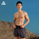 Peak swimming trunks men's swimming goggles anti-fog large frame swimming cap earplugs hot spring swimsuit men's suit swimwear 300 degrees 2XL