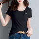 Adidas official ship store short-sleeved summer new running training sportswear woven fast-drying half-sleeved top round neck T-shirt 9274-Black woven fast-drying-spot quick-drying M Recommended 110-120Jin [Jin equals 0.5 kg]