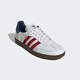 三叶草（Adidas）阿迪达斯ADIDAS三叶草Samba T头鞋男女休闲鞋IH4881 白色  42 