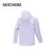 斯凯奇（Skechers）魔方2.0三合一冲锋衣女可拆卸抓绒内胆防水防风外套运动户外保暖