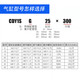XMSJ磁耦无杆气缸CY1SG100534000300500800X6 CY1SG15850Z