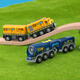 Kinderspielzeug-Zugspuren leuchtet Simulation Boy Train Hochgeschwindigkeitszug Modell Sound Harmony Nummer Weihnachtsstraße Paket Eins