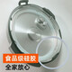 Suitable for Midea electric pressure cooker sealing ring, pressure cooker silicone sealing ring, new and old models 4 liters, 5 liters, 6 liters apron, suitable for Midea sealing ring 4 buckle-5/6L (1 pack)