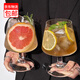 Xuanxue cocktail glass wine glass high-looking glass mixing glass foreign wine glass goblet brandy cup beverage juice brandy glass 480ml 2 pieces