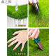 Customized simulated lawn mat, fake turf, outdoor green lawn carpet, artificial plastic football field grass, gray 25mm special quality, one square meter