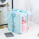 Meikejie translucent box 6 inches 8 inches 12 inches packaging birthday box square heightening gift box translucent blue 50 sets eight inches heightening 26-26-31