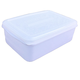 Yonghuan rectangular hotel food kitchen freshness box freezer box white lid refrigerator storage box high transparent 169362x255x13587 liters