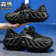 Senma Cave Shoes Men's Summer Outdoor Stream Trasting Sports Beach Sandals Мужчины и женские тапочки Полностью инклюзивные белые и синие (флагманская модель) 42