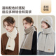 JIUMU 100% Cashmere Scarf Women's Autumn and Winter Women's Warm Scarf Christmas Birthday Christmas Gift Gift Box
