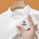 CZCM Light Luxury High-End Brand Sorth-Selled Shirt para camiseta para hombres Coloque informal suelto Top Summer New Style Y1polo Shirt-Gray 2xl 150-165Jin [Jin equivale a 0.5 kg]