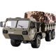 
2.4G six-wheel drive remote control military truck model transport truck children's toys six-wheel remote control heavy truck 2.4G six-wheel drive six-wheel remote control transportation truck [Luxury version] Three sets of batteries