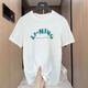 Li ning bingsi camiseta de manga corta de secado rápido para la camiseta de la nueva y fitness de verano de 2025 para hombres ATSV333 AHSV683-1 Blanco de secado rápido XL XL