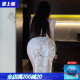 Man Yan Gift Condom SEXY SEATY SECTER SECURY A LA BAJA DE PAJAMAS SEDUCCIÓN SEDUCCIÓN SUT QQNY MUJERES 9766 Sitio web oficial White [Slit Slit Long Falda] Un tamaño [Peso sugerido 80-120 Jin [Jin iguala 0.5 kg]]]