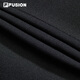 Fila Fusion Fila Fila Trendy Brand Woven Jumpsuits Women Fashion Shirt Collar Collar Sortas Shorts Dark Black-Bk S 160/80a/S