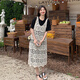 拉夏贝尔（La Chapelle）法式镂空针织吊带连衣裙套装女2025夏季新款感复古气质两件套 套装 L 【126斤-140斤】
